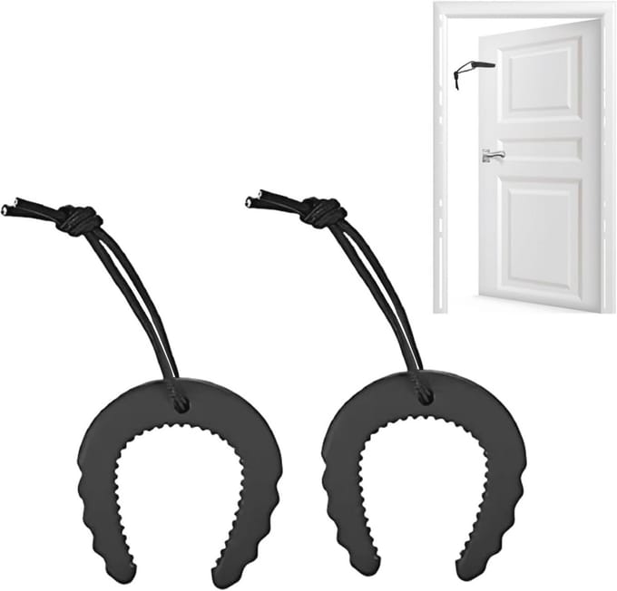 Rubber Deurstopper voor Babybeveiliging - C-Vormige Wig voor Deurbescherming