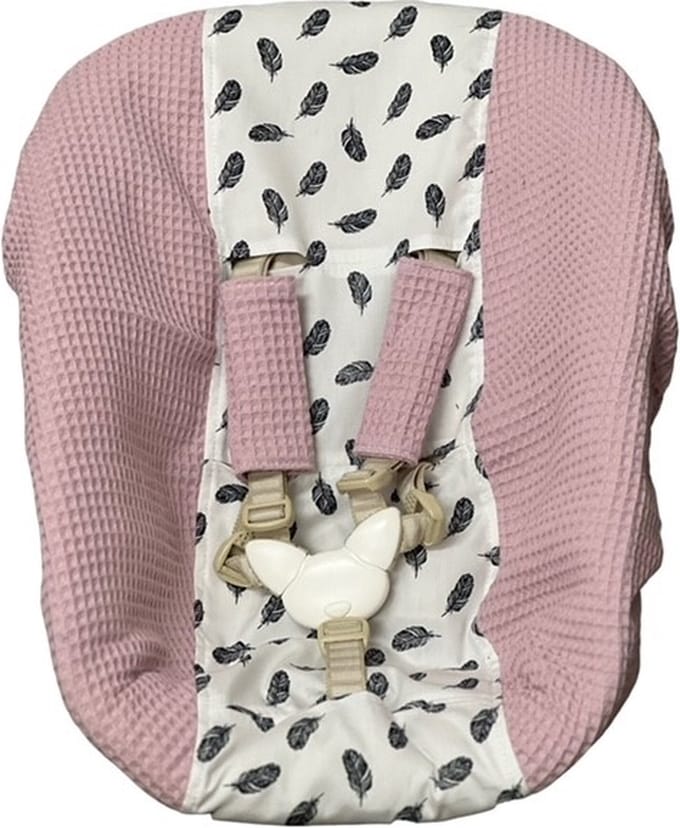 stokke newborn hoes oud roze grote veertjes