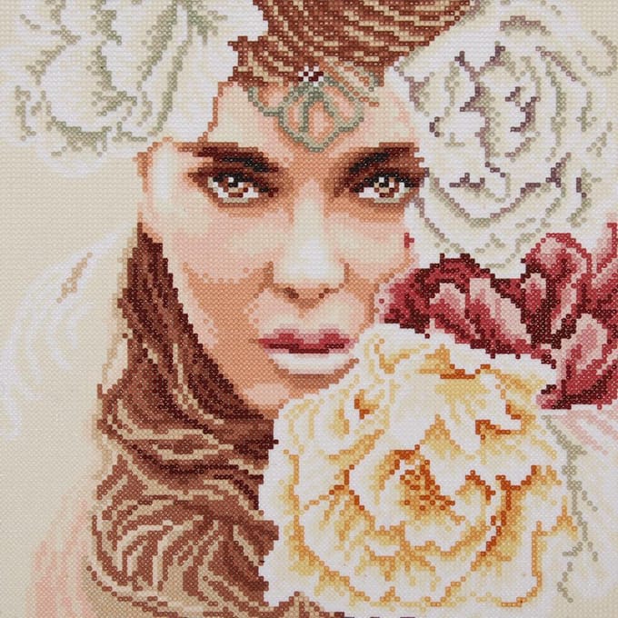 Lanarte - Diamond painting kit - Intrigerende blik - PN-0184514