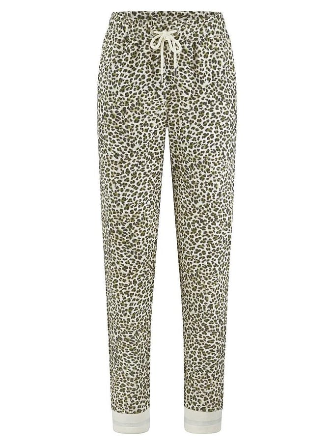 Lange casual broek Van Peter Hahn multicolour