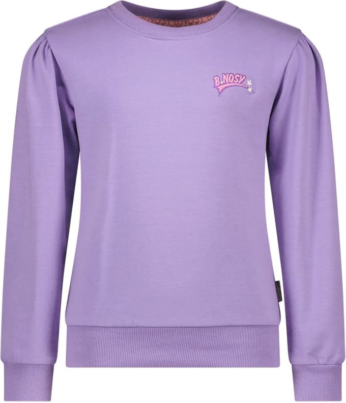 B.Nosy - B.Nosy Saly sweater - Light Purple - Maat 110