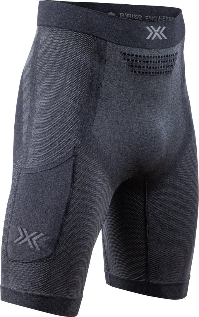 X-Bionic Xceed Run Hardloopshort Heren X Black/Rhino Grey Maat M