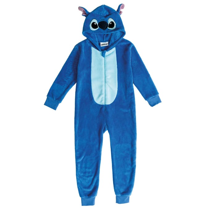 Onesie Stitch Kind Official Blauw - Maat 134