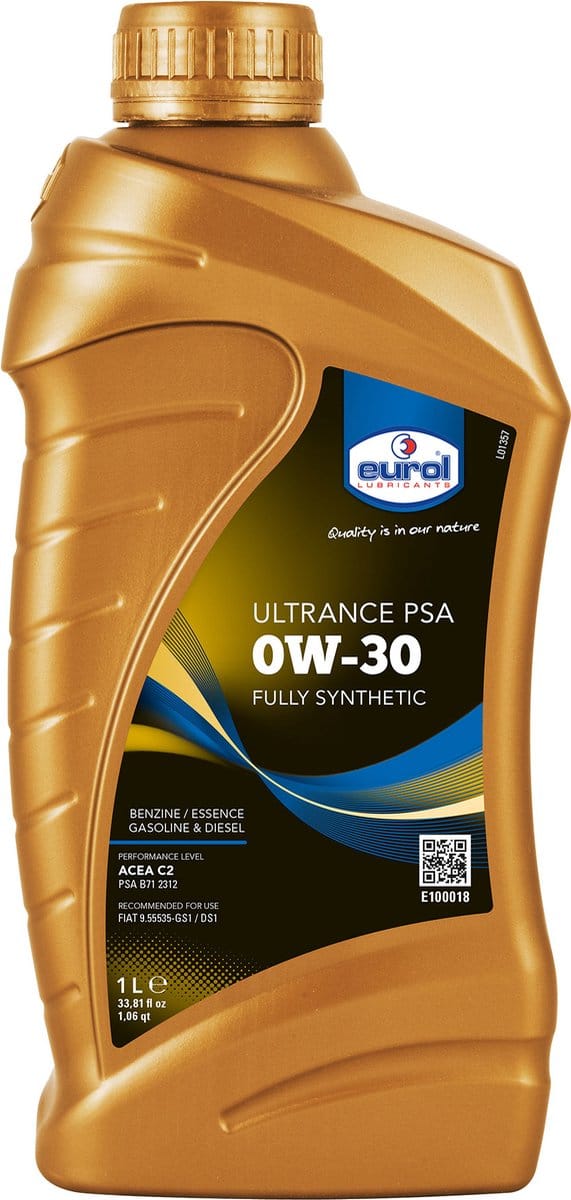 Eurol Ultrance PSA 0W-30 - 1L