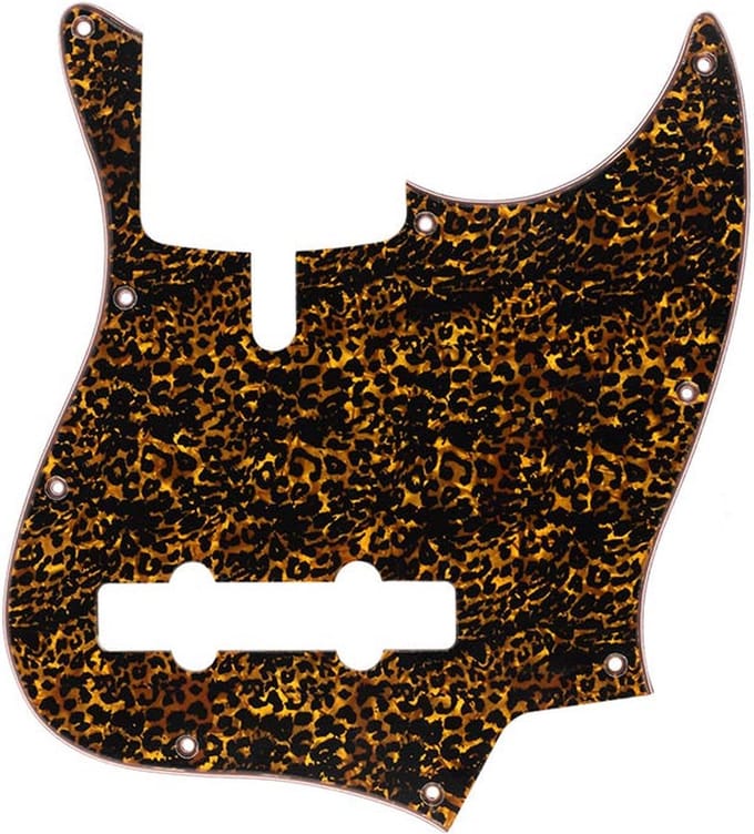 Boston M5V-310-RBP pickguard, Sire Marcus Miller V-series 5-string, 3 ply, tiger brown pearl