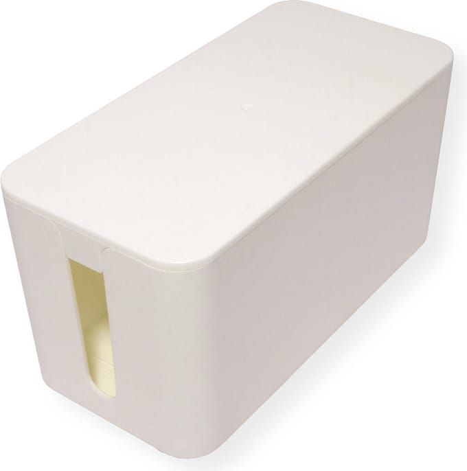 VALUE kabelbox, klein, wit