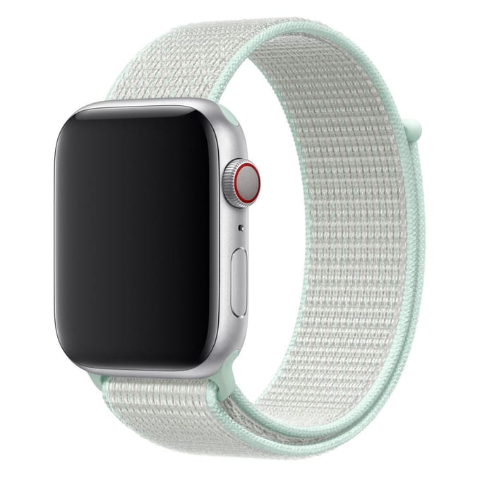 Apple Nike Sport Loop Band voor de Apple Watch | 44/45/46/49 mm - Teal Tint
