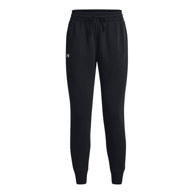 Under Armour Rival taps toelopende joggingbroek voor dames (Zwart)