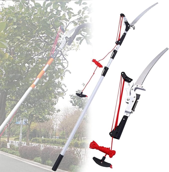 Hoogte Takkenzaag - Telescopische Snoeischaar - Tuinonderhoud - Uitschuifbare Lengte - 3m/9.8ft - Niet gespecificeerd