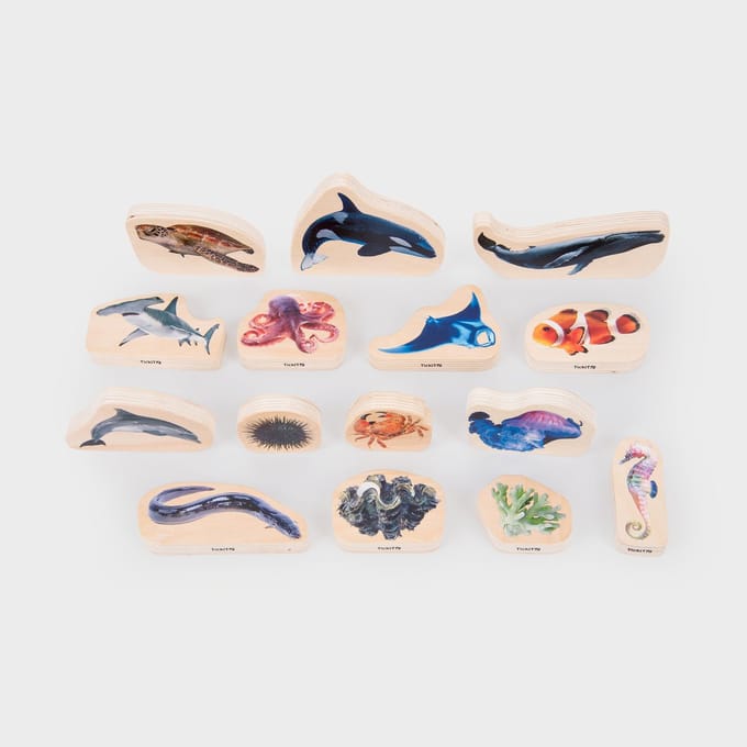 tickit® Houten Zeelevenblokken