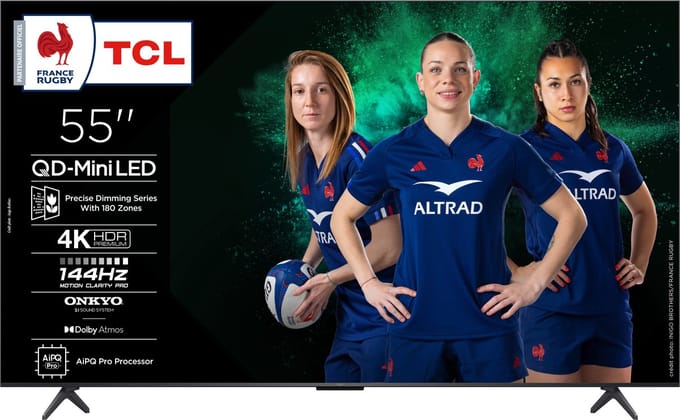 TCL 55C6K - 55 inch - 4K QD-MiniLED - 2025 - Smart TV