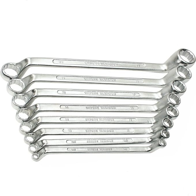 Ringsleutelset 12 dlg 6-32 mm