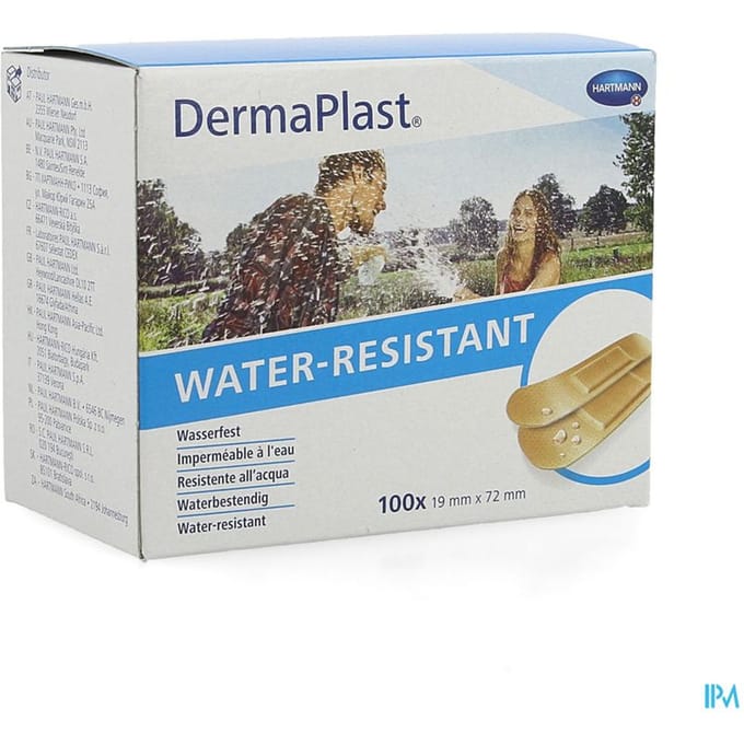 Dermaplast Water Resistant 19x72mm 100