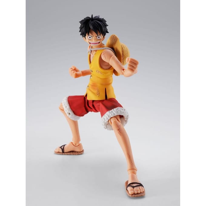 One Piece S.H.Figuarts Action Figure Monkey D. Luffy Marineford 15 cm - Bandai