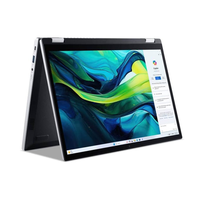 Acer Aspire Go Spin 14, AGSP14-31PT, Convertibles, 14" Touchscreen, Intel Core 3, 16GB RAM, 512GB SSD, Intel Graphics