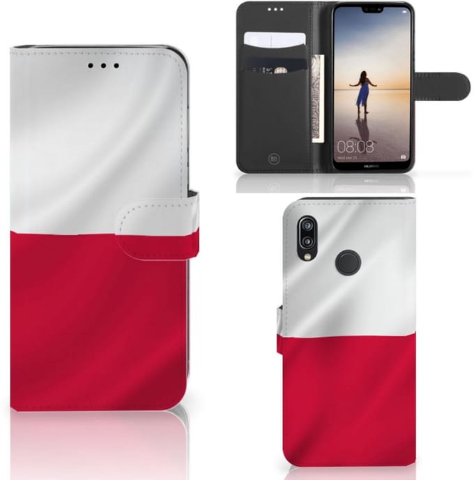 Huawei P20 Lite Bookstyle Case Polen