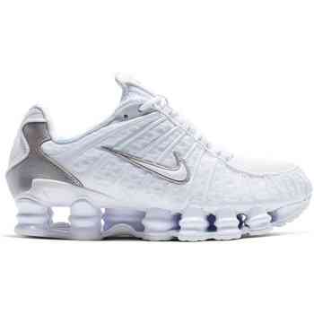 Nike Shox TL - Heren Sneakers Sportschoenen Schoenen Wit Zilver AV3595-100
