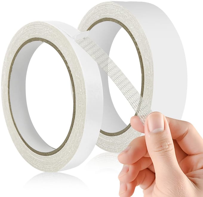 Dailygoods - 2 Stuks Dubbelzijdige Textieltape voor Kleding