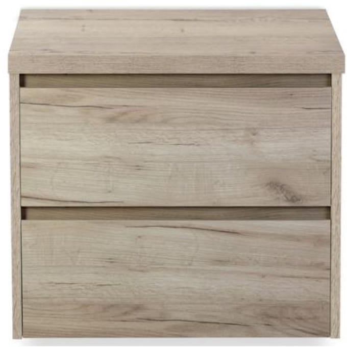 Dante Badmeubelset 60 cm - Craft Oak - Wastafelbovenblad