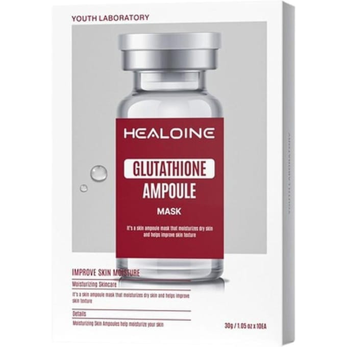 Masque Sérum Healoine Nourrissant Éclat 10 feuilles gray