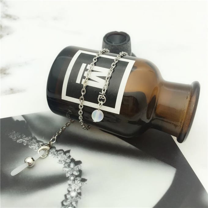 Steampunk Anime Monocle Bril Retro Britse Stijl Uniseks Bril voor Cosplay Mode Punk Accessoires black