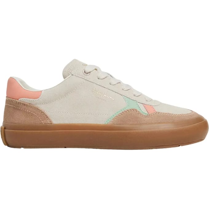 Pepe Jeans Travis Retro Schoenen Wit EU 36 Vrouw