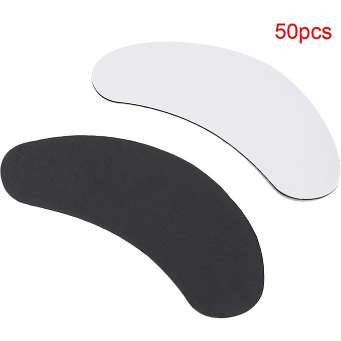 50 stuks Valse Wimper Grafting Isolatie Pad Wimperextension Patch Cosmetisch Hulpmiddel white