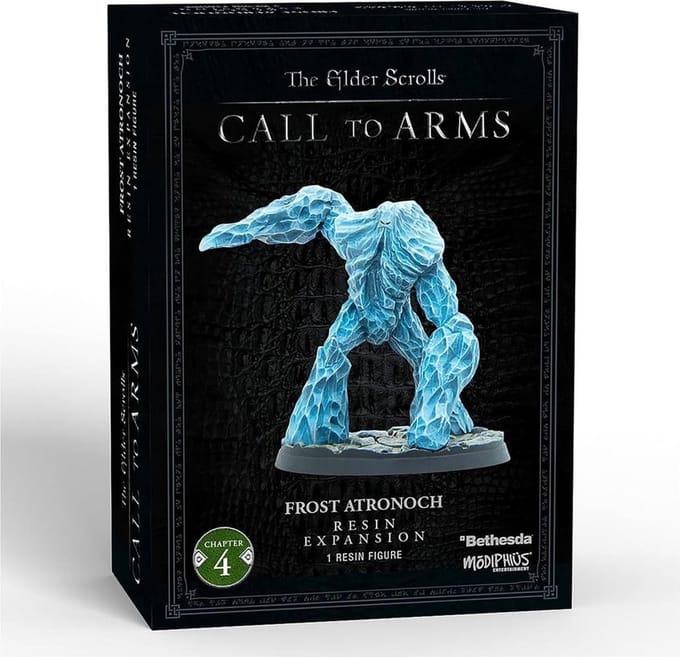 The Elder Scrolls: Call To Arms - Frost Atronachs - Miniature Game - Ongeschilderd