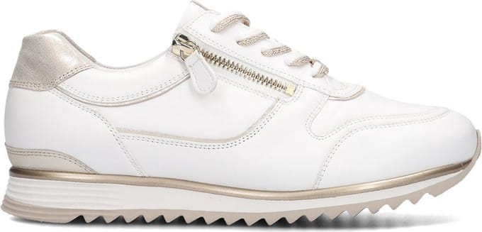 Hassia Porto Sneakers - Leer - Dames - Wit - Maat 38