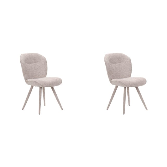 Label51 eetkamerstoel whoa - 64x48x87cm set van 2