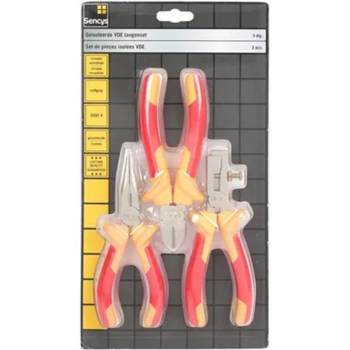 Sencys Tangenset – 3 Stuks