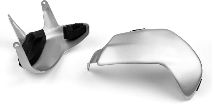 Motor Cilinder Beschermers - Zijpaneel Covers - Motor Beschermen - Directe Montage - Set van 2 - Zilver