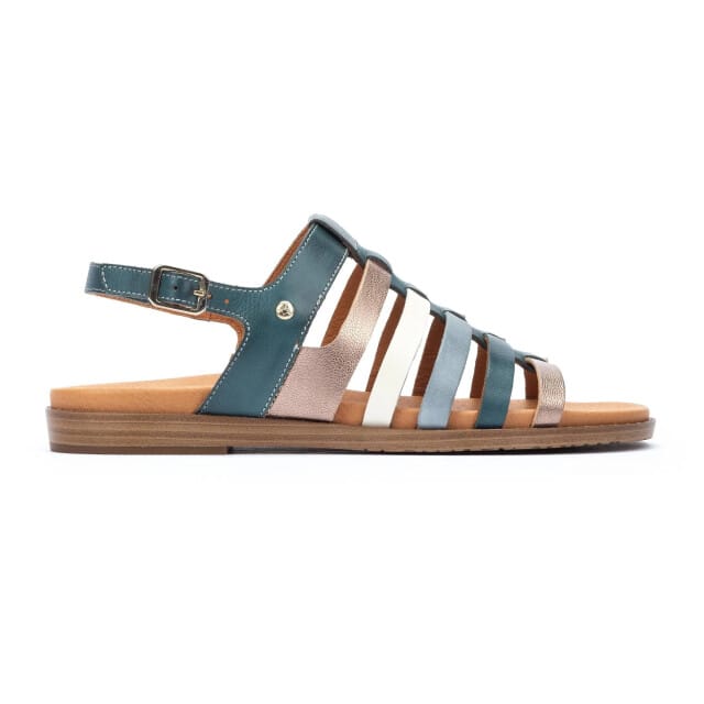 Pikolinos Formentera - dames sandaal - Blauw - maat 35 (EU) 2 (UK)