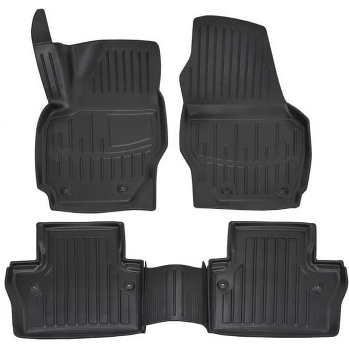 SCOUTT | 3D Tapis De Sol En Caoutchouc Premium Pour Volvo XC70 2007-2016