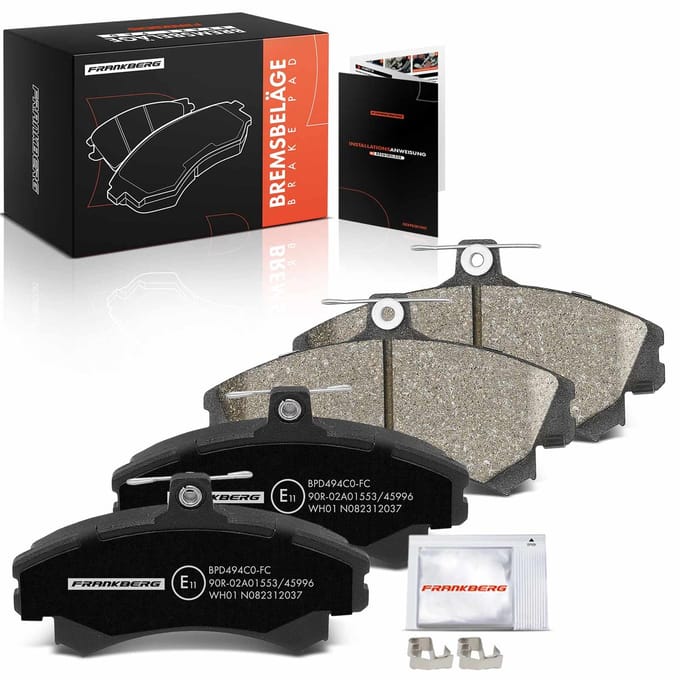 Frankberg 4x remblokken vooras voor Mitsubishi