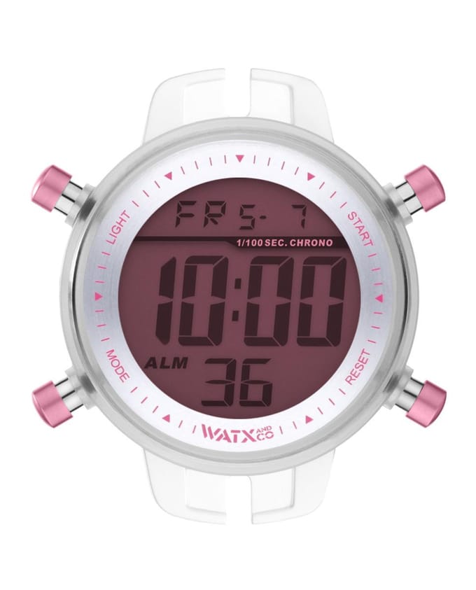Montre Watxandco Rwa1099. Boîte, Couleur Rose. Unisexe. gray