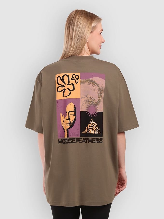 Horsefeathers Venus T-Shirt bruin