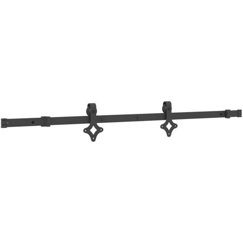 vidaXL - Schuifdeur - NARVIK - Naturel - en - Zwart - 80 - x - 210 - cm - (152,5 - cm)