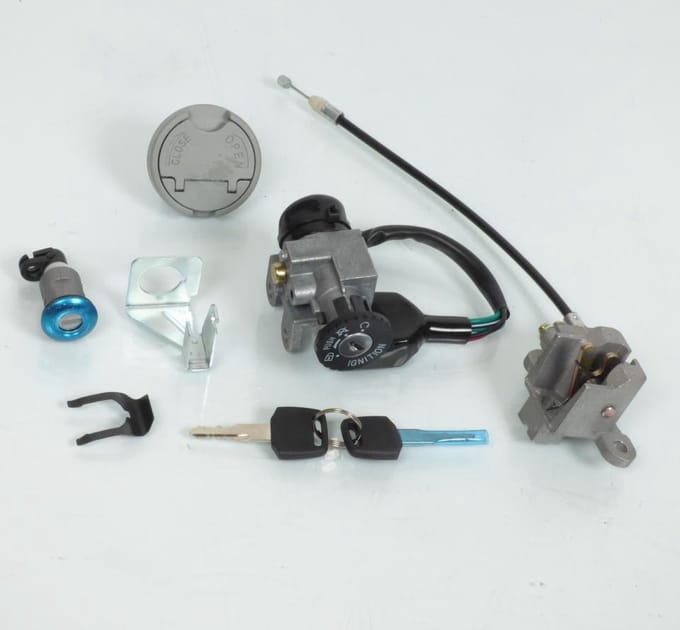 Kit serrure P2R pour Scooter Sym 50 Orbit Neuf