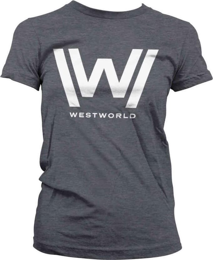 Westworld Dames Tshirt -S- Logo Grijs