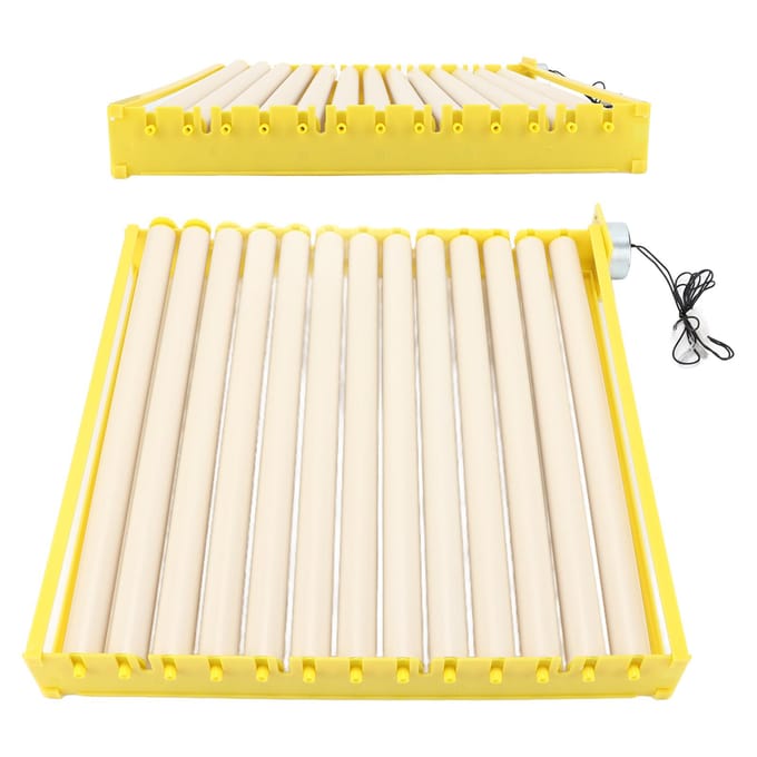 Volautomatische eierbroedlade Huishoudelijke eierbroedmachine lade voor kip eend gans kwartel 220V beige