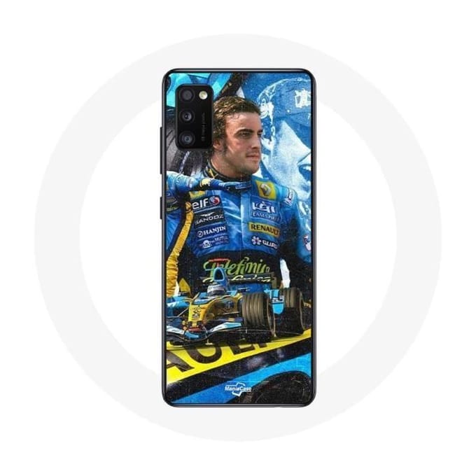 Samsung Galaxy A41 Case Formule 1 Fernando Alonso F1 wereldkampioen