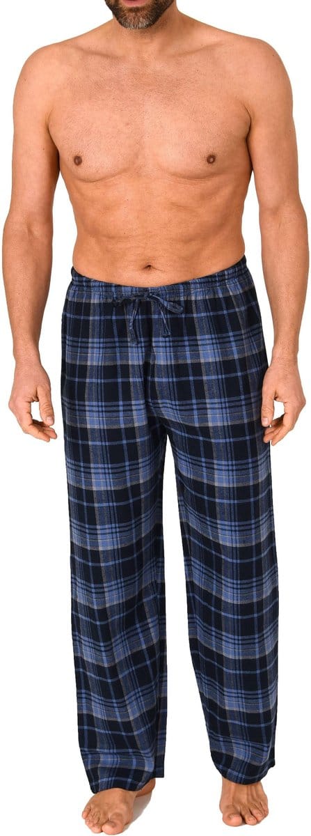 Flanellen pyjamabroek voor heren in een geweldige geruite look