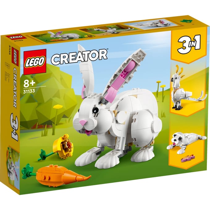 LEGO Creator 3-in-1 Wit Konijn - 31133