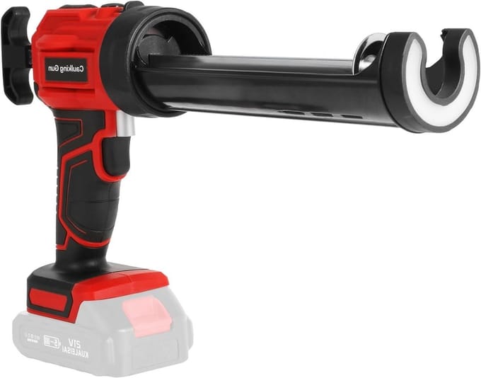 Lijmpistool - Kitpistool - Af te dichten - 4 snelheden instelbaar - 300 ml - Zwart