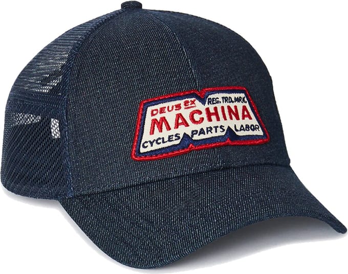 DEUS Union Trucker cap - Indigo