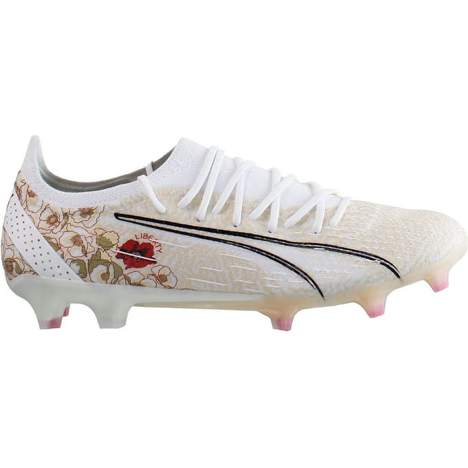 Puma x Liberty Ultra FG/AG Dames Beige Voetbalschoenen