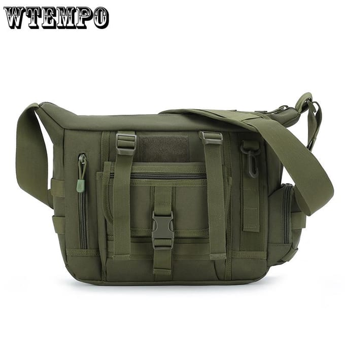 Camouflage Schoudertas Heren Computertas Grote Crossbodytas Herentas Vrijetast Below 20L