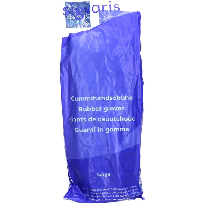 SIGVARIS Rubber handschoenen L 9 met noppen 1 Handschoenen