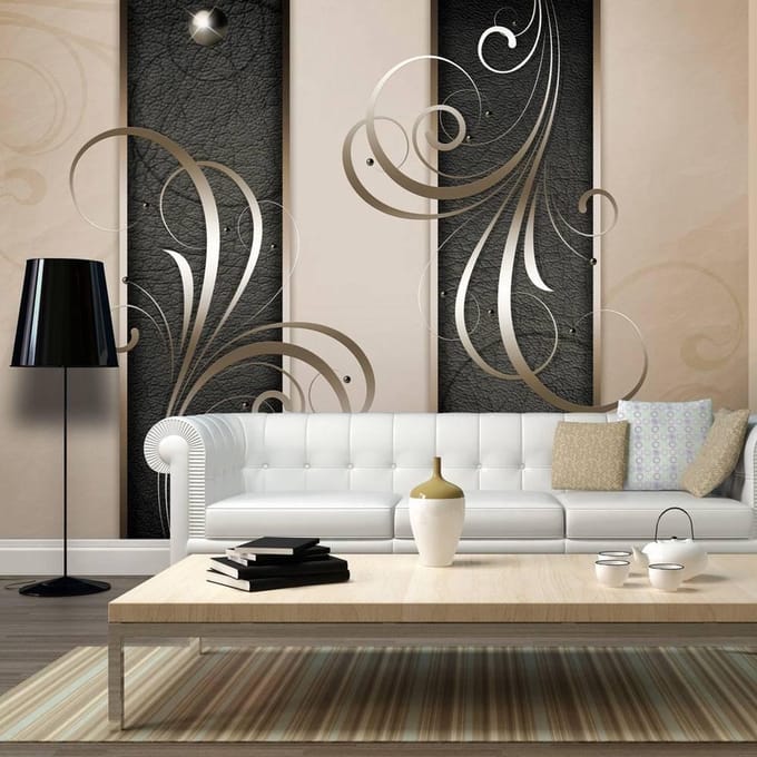250cm X 175cm - Fotobehang - Romantic duet